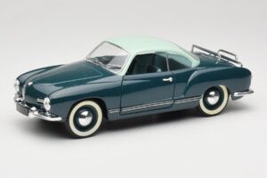 Volkswagen Karmann Ghia Bleu Solido 1:18 8061 Métal Moulé