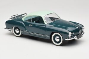 Volkswagen Karmann Ghia Bleu Solido 1:18 8061 Métal Moulé — image 6 sur 8