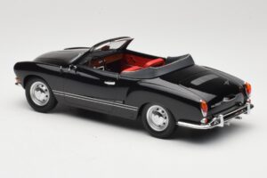 Volkswagen Karmann Ghia Cabriolet Noir Minichamps 1:18 155054031 Métal Moulé — image 5 sur 6
