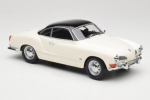 Volkswagen Karmann Ghia Crème Noir Minichamps 1:18 155054021 Métal Moulé — image 4 sur 6