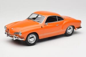 Volkswagen Karmann Ghia Orange Minichamps 1:18 155054020 Métal Moulé