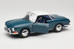 Volkswagen Karmann Ghia Type 34 1500 Sea Blue Norev 1:18 188646 Métal Moulé — image 2 sur 8