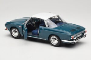 Volkswagen Karmann Ghia Type 34 1500 Sea Blue Norev 1:18 188646 Métal Moulé — image 5 sur 8