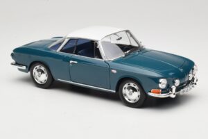 Volkswagen Karmann Ghia Type 34 1500 Sea Blue Norev 1:18 188646 Métal Moulé — image 6 sur 8