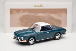 Volkswagen Karmann Ghia Type 34 1500 Sea Blue Norev 1:18 188646 Métal Moulé — image 8 sur 8