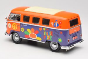 Volkswagen Microbus T1 Flower Power Road Signature 1:18 92329 Métal Moulé — image 7 sur 8
