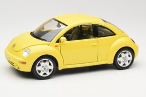 Volkswagen New Beetle Jaune Bburago 1:18 BEETLE001 Métal Moulé