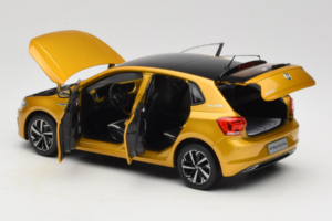 Volkswagen Polo Plus Jaune OEM 1:18 ZVY000009GEL Métal Moulé — image 5 sur 8