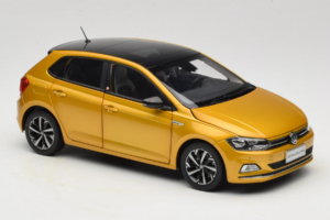 Volkswagen Polo Plus Jaune OEM 1:18 ZVY000009GEL Métal Moulé — image 6 sur 8