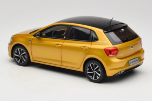 Volkswagen Polo Plus Jaune OEM 1:18 ZVY000009GEL Métal Moulé — image 7 sur 8