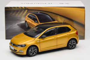 Volkswagen Polo Plus Jaune OEM 1:18 ZVY000009GEL Métal Moulé — image 8 sur 8
