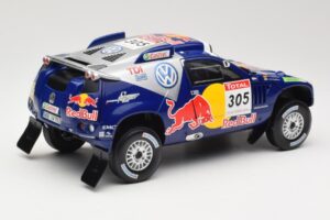 Volkswagen Race Touareg #305 Volkswagen Motorsport M. Miller / R. Pitchford Dakar Rally 2009 Norev 1:18 188466 Métal Moulé — image 3 sur 7