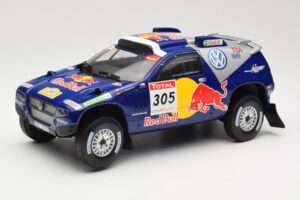 Volkswagen Race Touareg #305 Volkswagen Motorsport M. Miller / R. Pitchford Dakar Rally 2009 Norev 1:18 188466 Métal Moulé