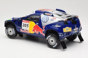 Volkswagen Race Touareg #305 Volkswagen Motorsport M. Miller / R. Pitchford Dakar Rally 2009 Norev 1:18 188466 Métal Moulé — image 6 sur 7