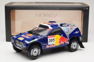 Volkswagen Race Touareg #305 Volkswagen Motorsport M. Miller / R. Pitchford Dakar Rally 2009 Norev 1:18 188466 Métal Moulé — image 7 sur 7