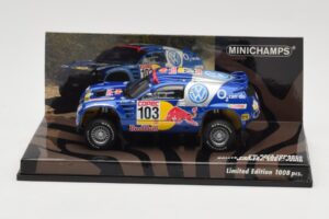 Volkswagen Race Touareg #103 B. Saby / R. Perin Winner Rally Por Las Pampas 2005 Minichamps 1:43 436055303 Métal Moulé