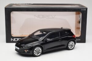 Volkswagen Scirocco Mk3 Noir Norev 1:18 188471 Métal Moulé — image 8 sur 8