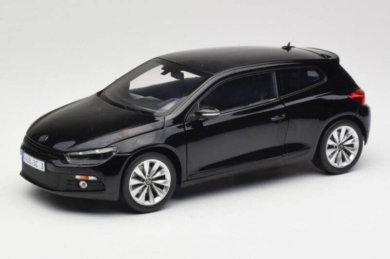 Volkswagen Scirocco Mk3 Noir Norev 1:18 188471 Métal Moulé