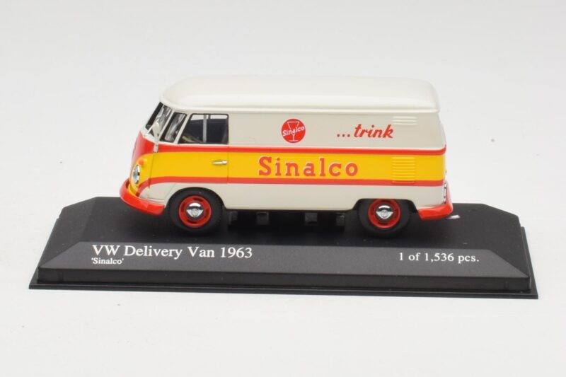Volkswagen T1 Delivery Van Sinalco Minichamps 1:43 430052204 Métal Moulé