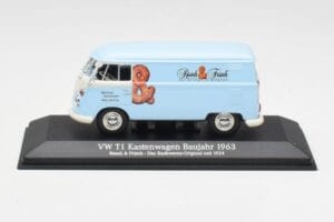 Volkswagen T1 Panel Van Resch & Frisch Minichamps 1:43 430052216 Métal Moulé