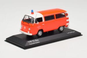 Volkswagen T2 Bus Pompiers Frankfurt Minichamps 1:43 400053091 Métal Moulé — image 2 sur 4