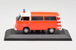 Volkswagen T2 Bus Pompiers Frankfurt Minichamps 1:43 400053091-R Métal Moulé