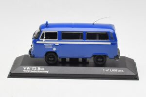 Volkswagen T2 Bus THW Minichamps 1:43 400053094 Métal Moulé