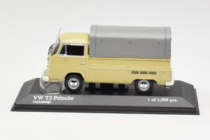 Volkswagen T2 Plateau Beige Minichamps 1:43 400053204 Métal Moulé