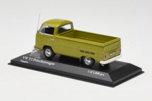 Volkswagen T2 Plateau Vert Minichamps 1:43 400053202 Métal Moulé — image 3 sur 4