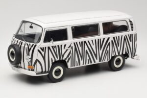 Volkswagen T2a Bus Safari Schuco 1:18 191 Métal Moulé