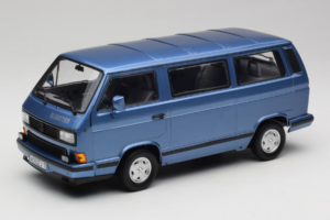 Volkswagen T3 Bluestar Blue Metallic Norev 1:18 188540 Métal Moulé