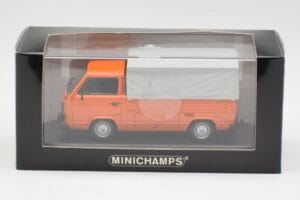Volkswagen T3 Plateau Orange Minichamps 1:43 400055200 Métal Moulé — image 4 sur 4