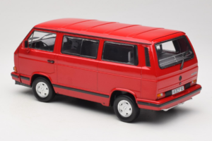 Volkswagen T3 Redstar Rouge Norev 1:18 188542 Métal Moulé — image 5 sur 6