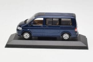 Volkswagen T5 Bus Shadow Blue Minichamps 1:43 842902102 Métal Moulé