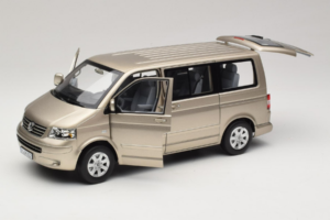 Volkswagen T5 Multivan Beige Metallic Norev 1:18 188602 Métal Moulé — image 8 sur 8