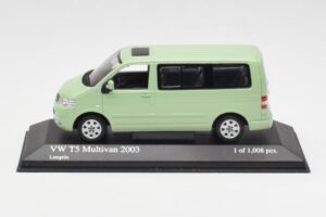Volkswagen T5 Multivan California Vert Citron Minichamps 1:43 400052201 Métal Moulé