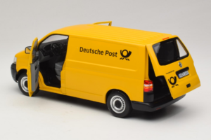 Volkswagen T5 Transporter Deutsche Post Norev 1:18 188617 Métal Moulé — image 7 sur 9