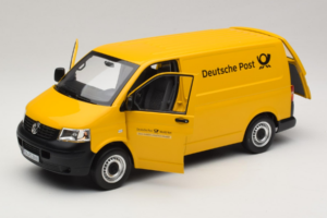 Volkswagen T5 Transporter Deutsche Post Norev 1:18 188617 Métal Moulé — image 8 sur 9