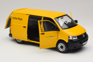 Volkswagen T5 Transporter Deutsche Post Norev 1:18 188617 Métal Moulé — image 9 sur 9