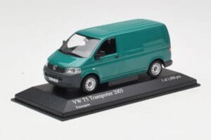 Volkswagen T5 Transporter Vert Minichamps 1:43 400052261 Métal Moulé — image 2 sur 4