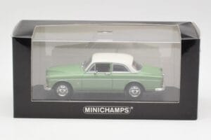 Volvo 121 Amazon Vert Clair & Blanc Minichamps 1:43 430171005 Métal Moulé — image 4 sur 4