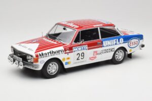 Volvo 142 #29 M. Alen / I. Kivimaki Rally 1000 Lakes 1973 MCG 1:18 MCG18528R Métal Moulé