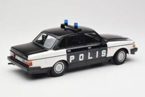 Volvo 240 GL Polis Sweden Noir Minichamps 1:18 155171497 Métal Moulé — image 2 sur 6