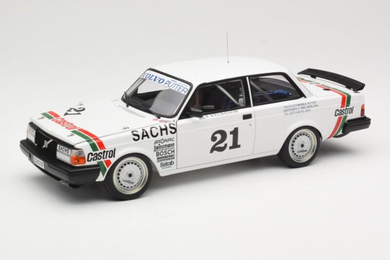 Volvo 240 Turbo #21 P. Stureson DTM Winner Wunstorf 1985 AUTOart 1:18 88592 Métal Moulé