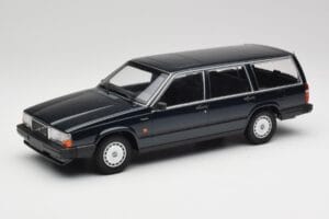 Volvo 740 GL Break Vert Foncé Métallisé Minichamps 1:18 155171771 Métal Moulé