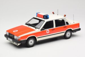 Volvo 740 GL DRK Aschaffenburg Minichamps 1:18 155171790 Métal Moulé