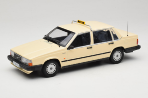 Volvo 740 GL Taxi Allemagne Minichamps 1:18 155171792 Métal Moulé