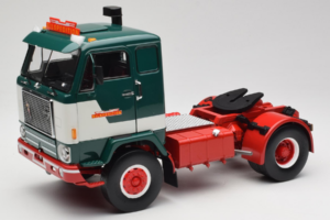 Volvo F88 Bilspedition Vert Blanc MCG 1:18 MCG18139 Métal Moulé