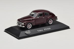 Volvo PV544 Rouge Foncé Atlas 1:43 8506014 Métal Moulé
