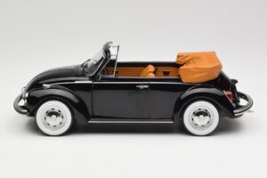 Volkswagen Beetle 1303 Cabriolet Noir Norev 1:18 188533 Métal Moulé — image 3 sur 6